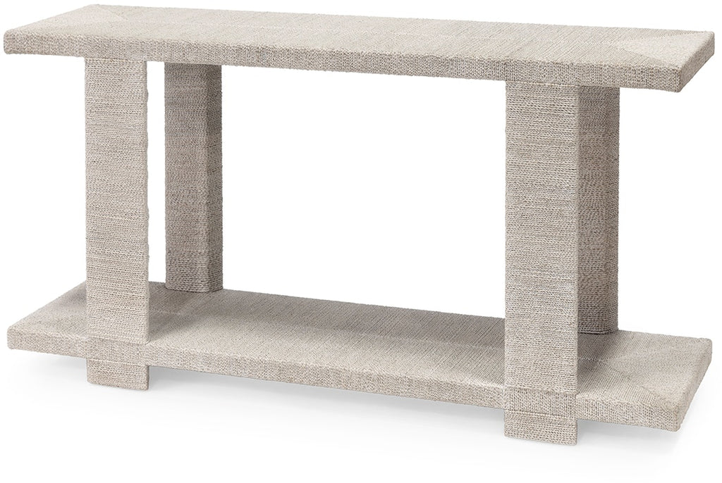 CLINT CONSOLE TABLE WHITE SAND