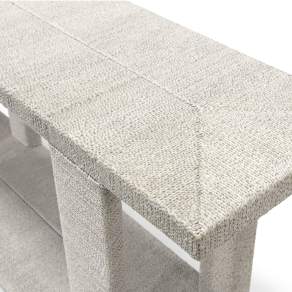 CLINT CONSOLE TABLE WHITE SAND