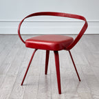 TOP-GRAIN LEATHER CHAIR