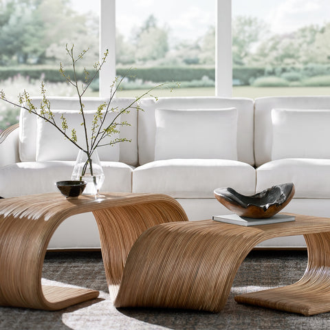ALLEGRO RATTAN COFFEE TABLE