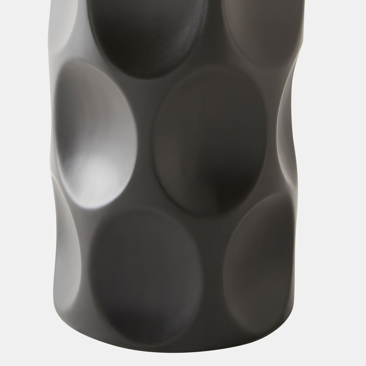 Scooped Lamp-Graphite