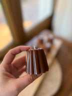 Mini Canelé Candle – French Dessert, Scented: Vanilla