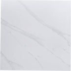 Bristol Sintered Stone Dining Table - Square Modern: Black / Black