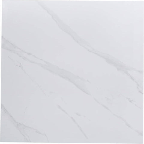 Bristol Sintered Stone Dining Table - Square Modern: Black / Black