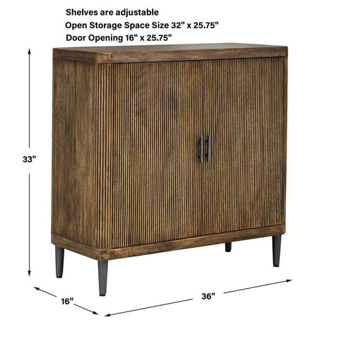 Pinstripe 2 Door Cabinet