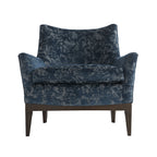 Ferguson Chair Peacock Chenille Walnut