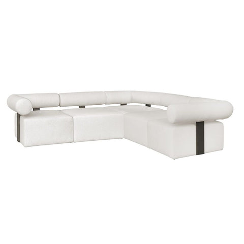 Bolster Back Outdoor Sofa, Corner