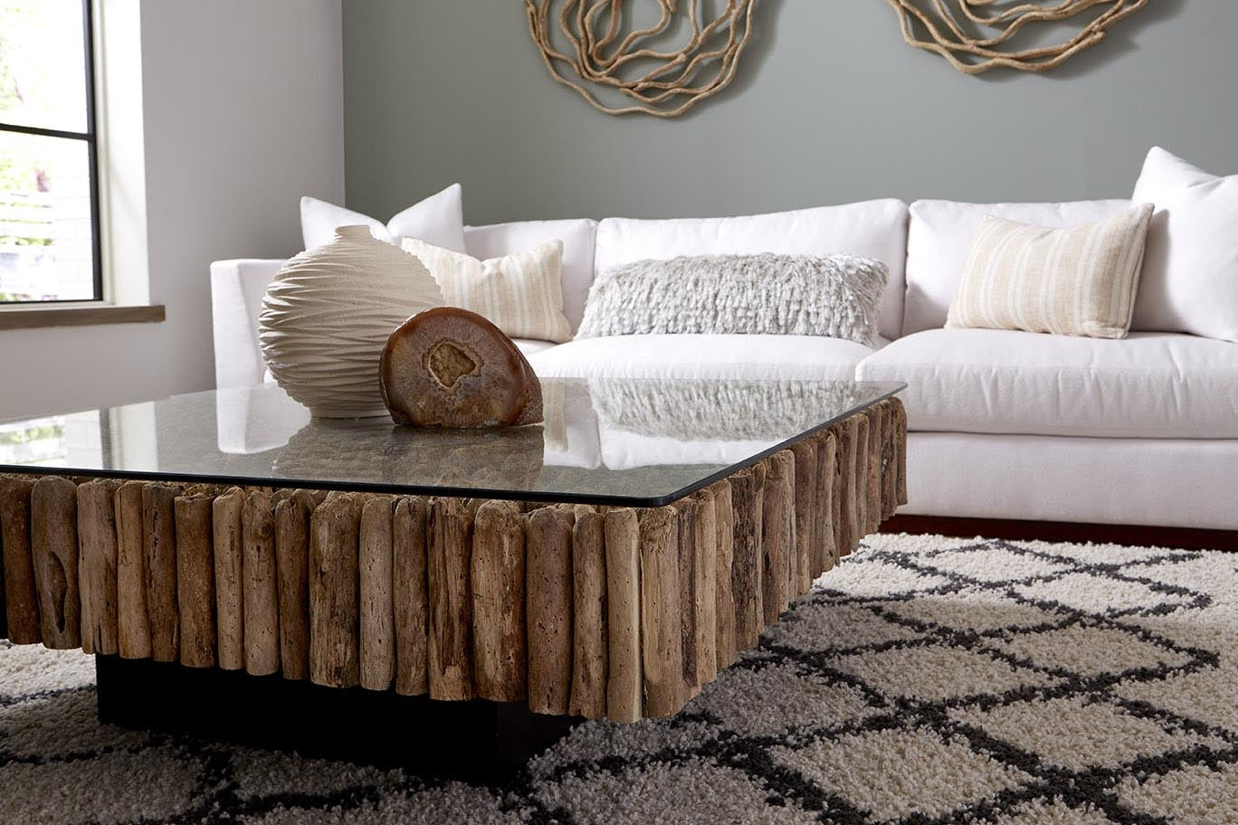 Manhattan Coffee Table Square, with Glass – Hedi's Furniture