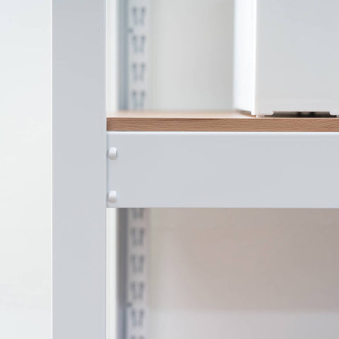36"W 5-Tier Shelf for Closet, Pantry & Home Office, 1Pack: White