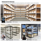 36"W 5-Tier Shelf for Closet, Pantry & Home Office, 1Pack: White