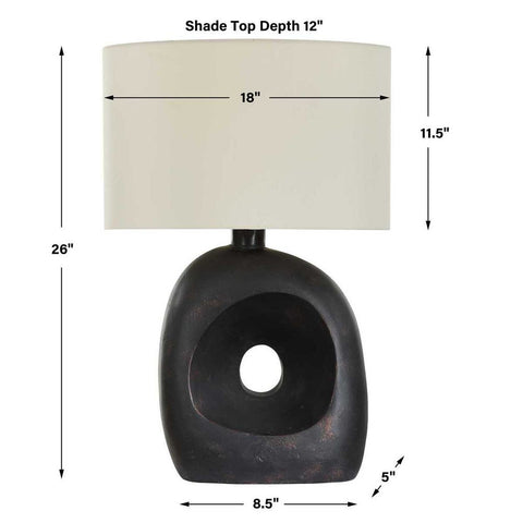 Peephole Outdoor Table Lamp