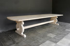 Baroque Style Teak Table – Reclaimed Weathered Teak