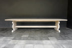Baroque Style Teak Table – Reclaimed Weathered Teak
