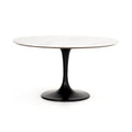 Powell Dining Table-White Marble