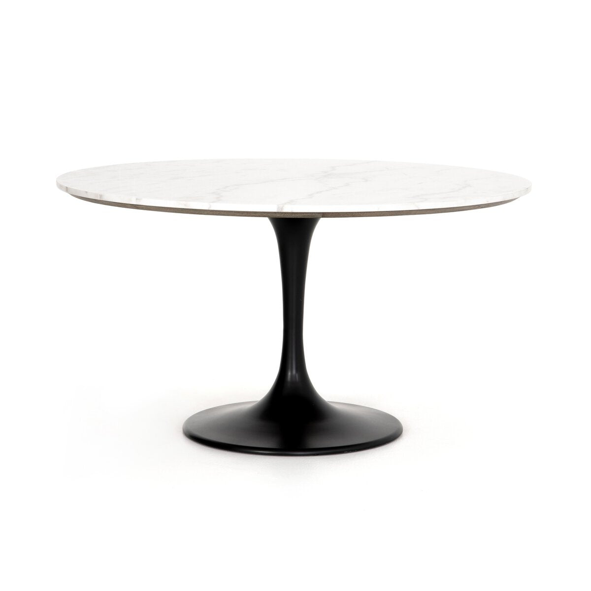 Powell Dining Table-White Marble