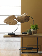 Carved Leaf Sculpture SM - Hedi's Furniture
