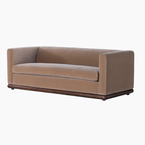 ELIZABETH SOFA-83"-SURREY TAUPE - Hedi's Furniture