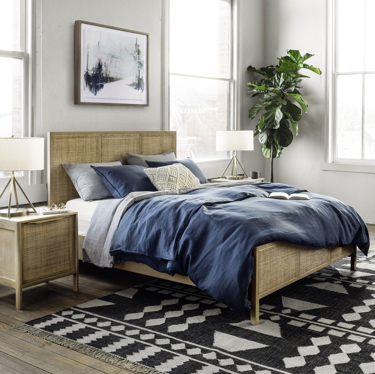 Sydney Bed-Natural Mango