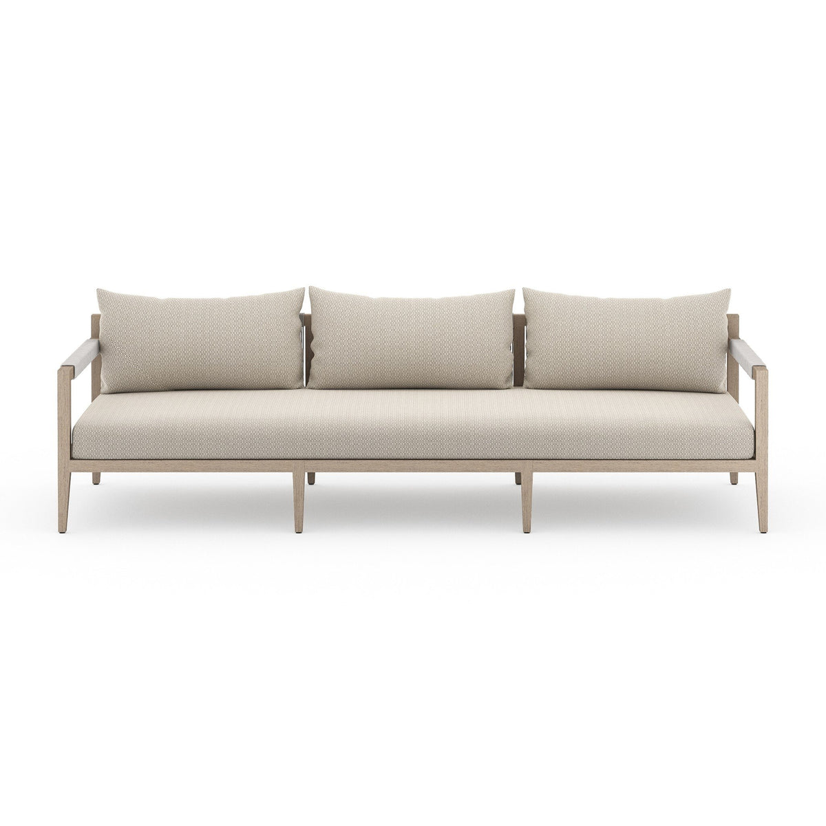 Sherwood Outdoor Sofa, Washed Brown