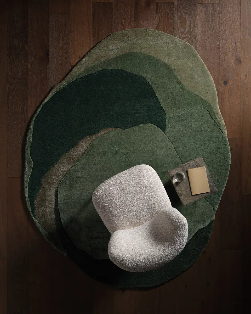 Layered Form LYD06-Hand Tufted