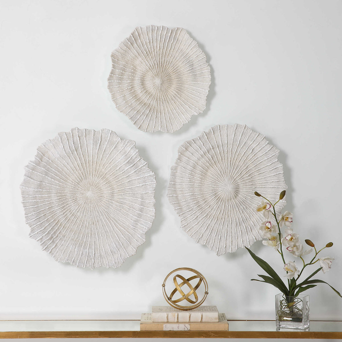 OCEAN GEMS WALL DECOR, S/3 - Hedi's Furniture