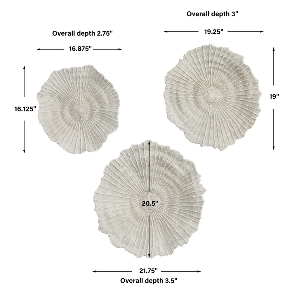 OCEAN GEMS WALL DECOR, S/3 - Hedi's Furniture