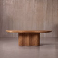 Alvaro Solid Wood Rectangle Dining Table - Golden Wheat