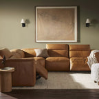 Radley Power Recliner 5-Piece Sectional/Leather - Hedi's Furniture