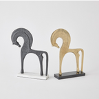 DECO HORSE-BLACK