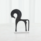 DECO HORSE-BLACK