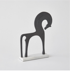 DECO HORSE-BLACK