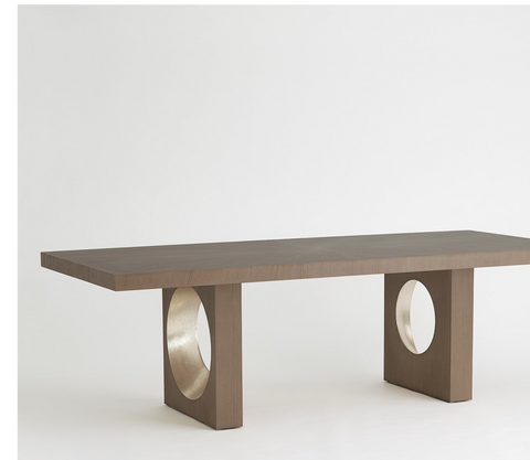 OCULUS DINING TABLE-NUTMEG