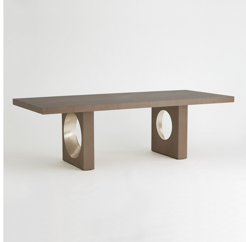 OCULUS DINING TABLE-NUTMEG