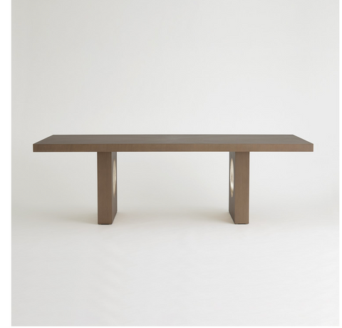 OCULUS DINING TABLE-NUTMEG