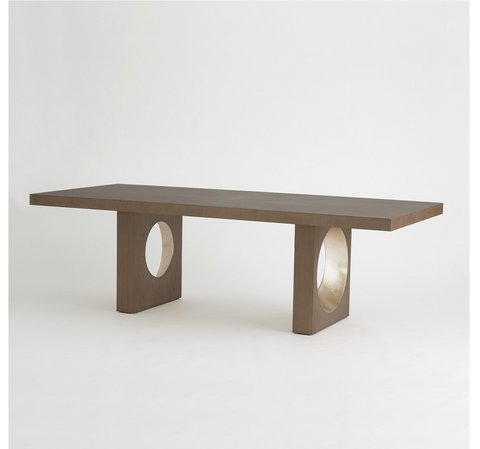 OCULUS DINING TABLE-NUTMEG