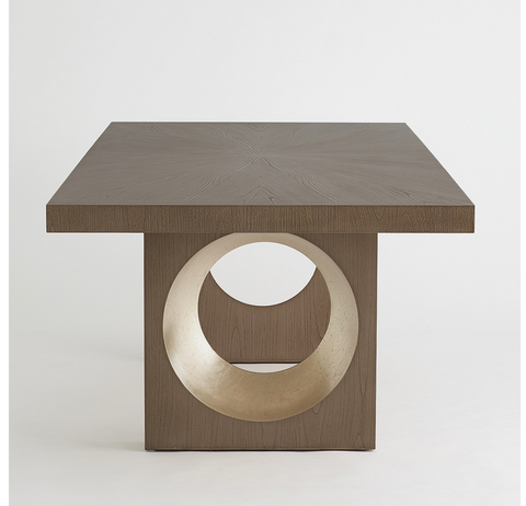 OCULUS DINING TABLE-NUTMEG