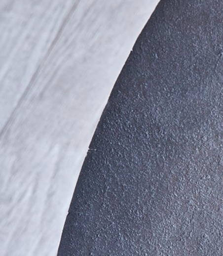 APEX DINING TABLE-BLACKENED FINISH