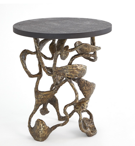 Drift Table-Faux Bronze