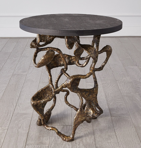 Drift Table-Faux Bronze