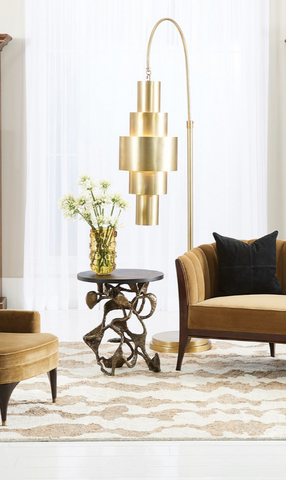 Drift Table-Faux Bronze