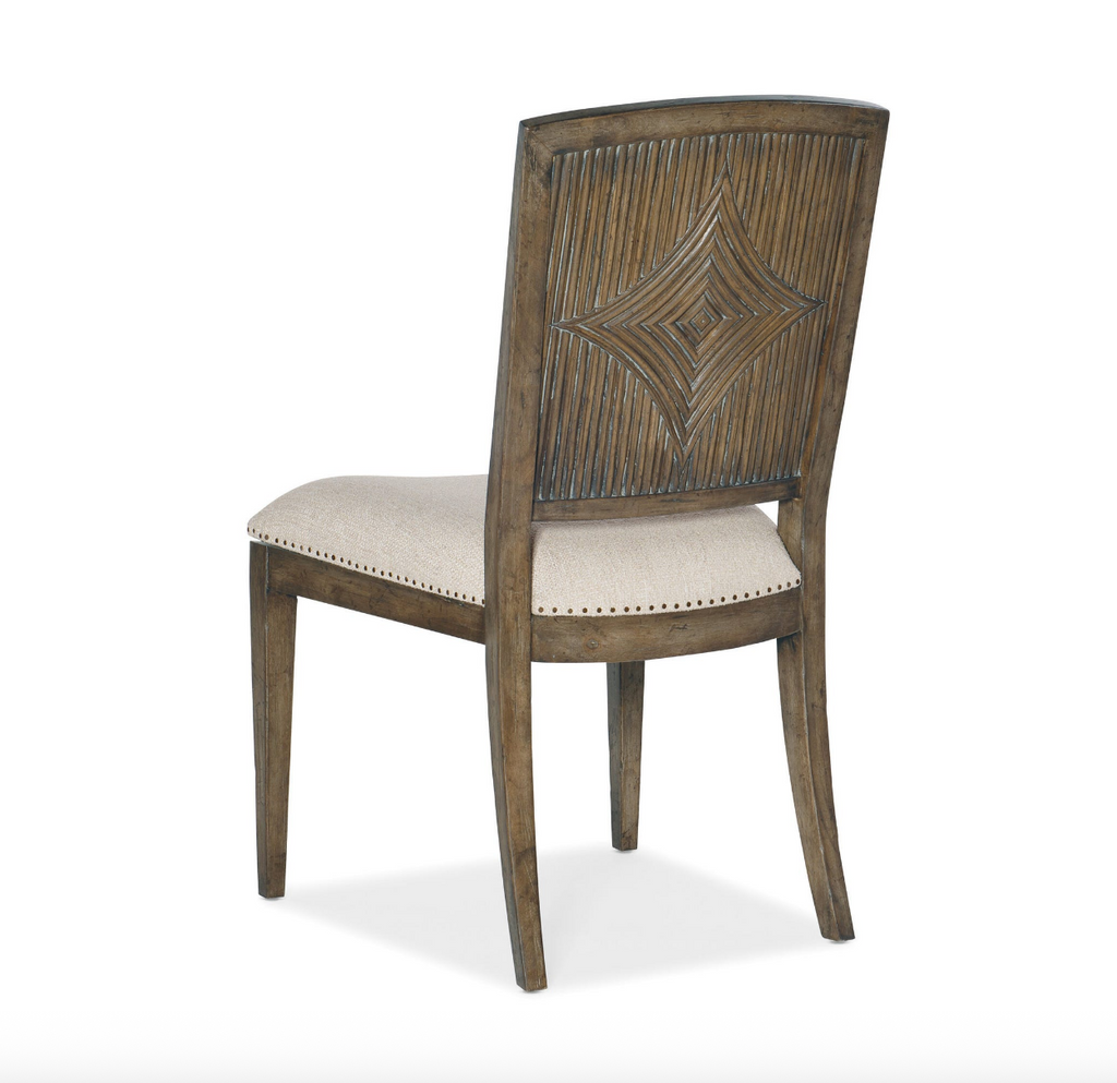 Sundance Carved Back Side Chair
