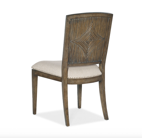 Sundance Carved Back Side Chair