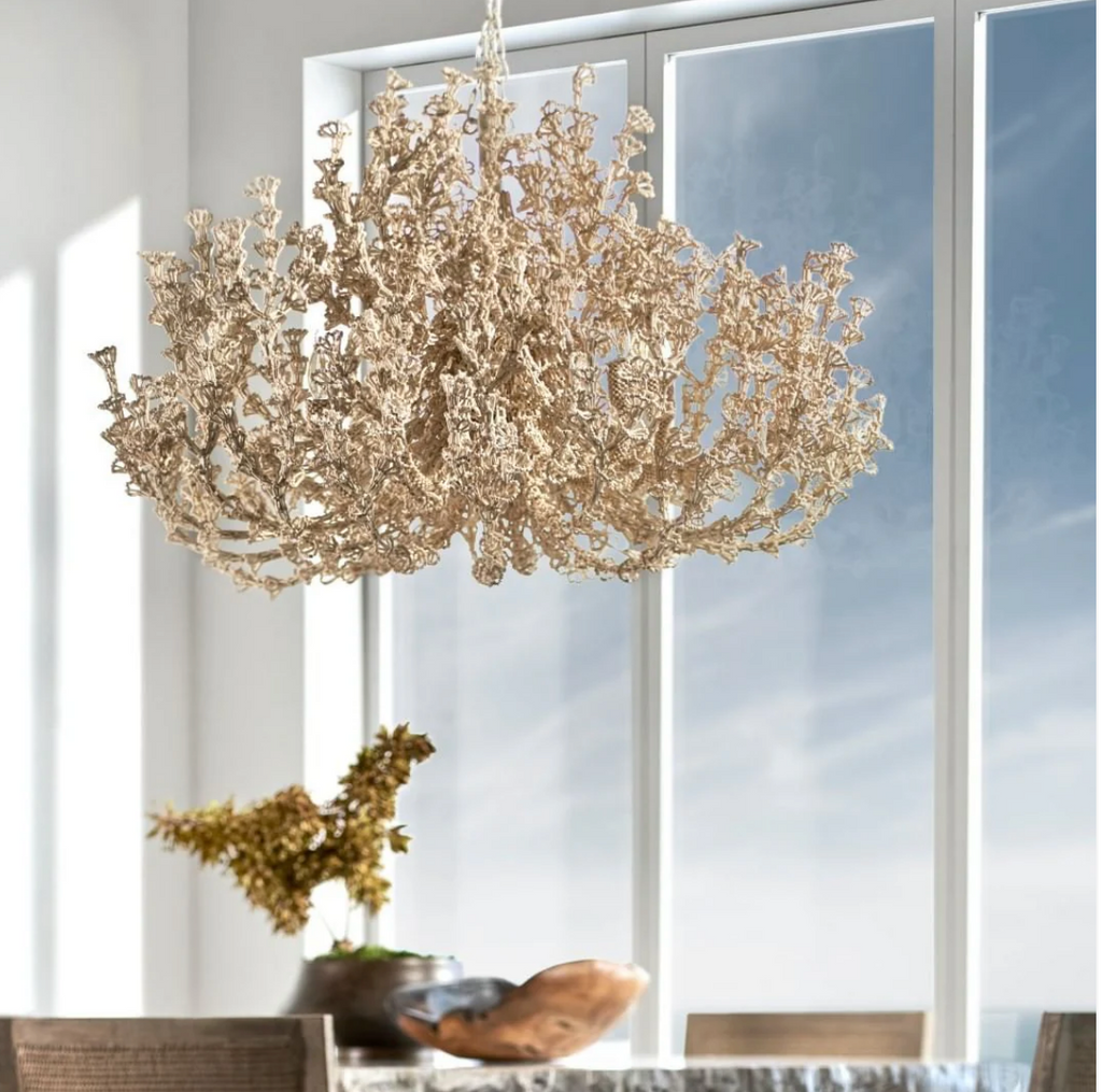 SEYCHELLES COCO CHANDELIER