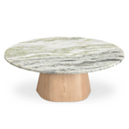 Evelyn Coffee Table Green Onyx Marble