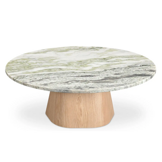Evelyn Coffee Table Green Onyx Marble