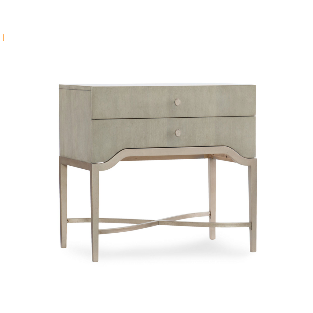 Elixir Two-Drawer Nightstand