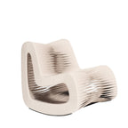 Seat Belt Rocking Chair, Beige - Hedi's Furniture