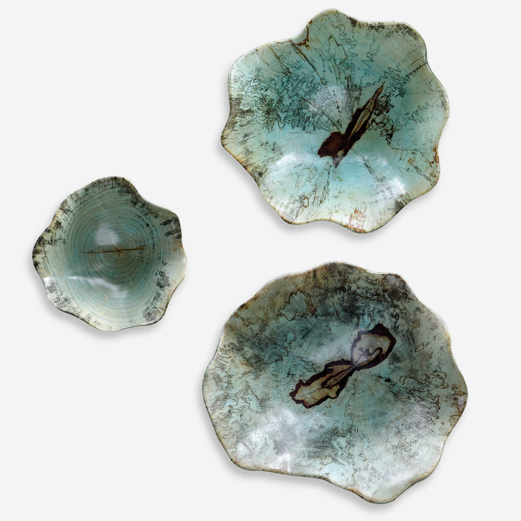 Teo Wood Wall Decor, S/3 - Hedi's Furniture