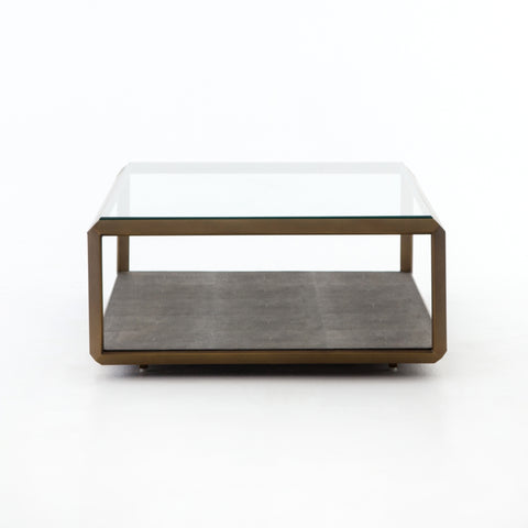 Shagreen  Shadow Box Coffee Table - Hedi's Furniture