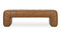 Verity Bench Tan Leather